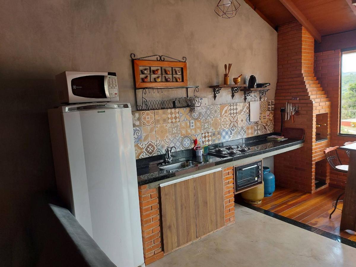 Villa Da Serra Chale Ibitipoca - 700M Do Centrinho Консейсан-да-Ібітіпока Екстер'єр фото